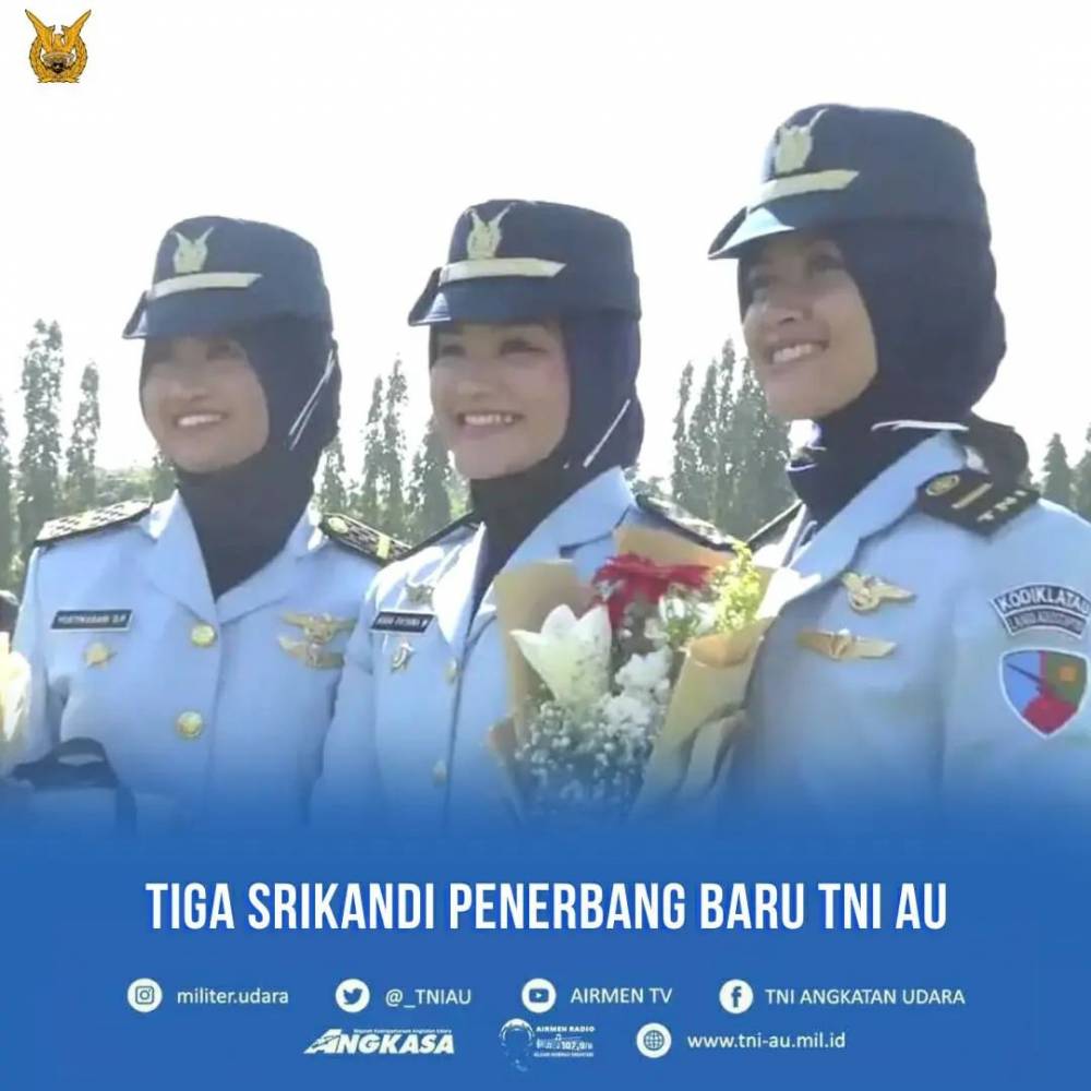 Letda Pnb Yustikasari Diana Putri (TN 24) lulus Sekbang dan jadi pilot CN-295