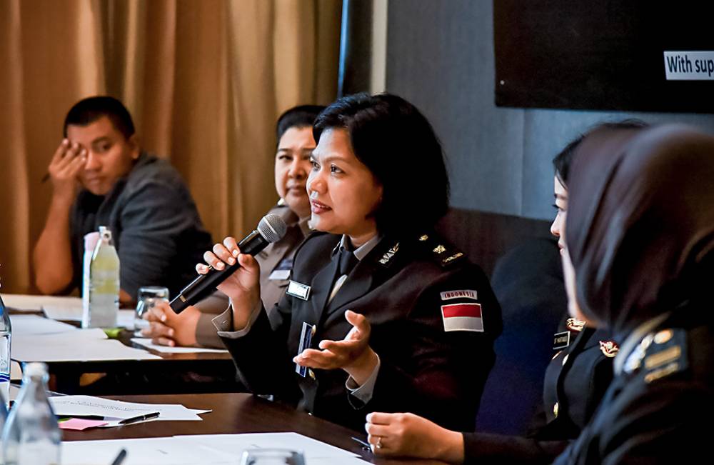 Kompol Asmida Rizki Siregar (TN 10) is an officer in the Indonesian National Police