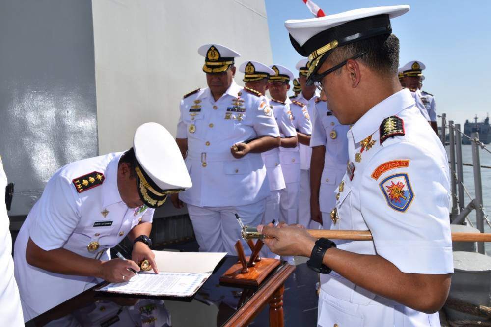 Letkol Laut (P) Agus Setyawan (TN 5) jabat Komandan KRI Fatahillah-361