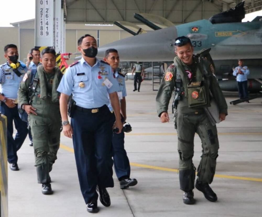 Sukses Formasi 77 HUT RI, Danlanud Roesmin Nurjadin Berikan Apresiasi Kepada Penerbang F-16