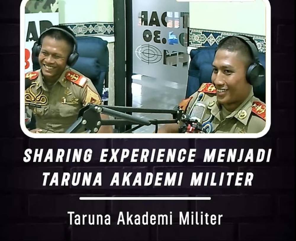 Podcast Radio Tidar bersama Sermadatar Muhammad Germa Kencana Kusumasomantri (TN 26) dan Sermadatar Noverga Galih Armyanto (TN 26)