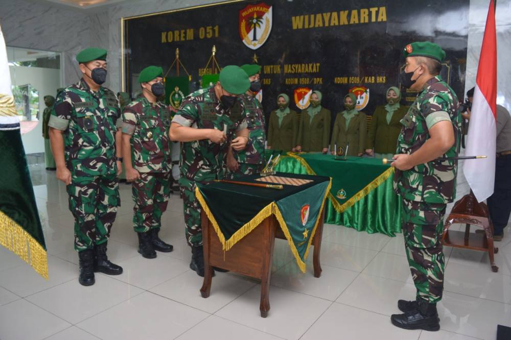 Kolonel Inf Persada Alam (TN 2) jabat Komandan Kodim 0505/Jakarta Timur