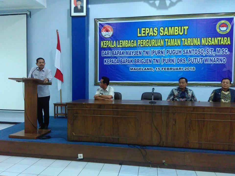 Selamat Datang Kepala LPTTN Bapak Brigjen TNI (Purn) Drs. Putut Winarno