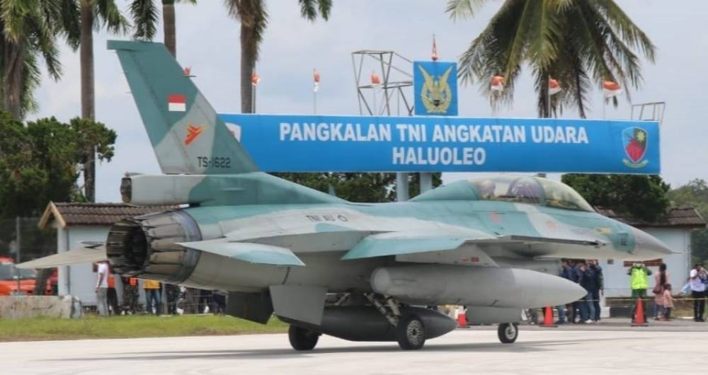 Lettu Pnb Muhammad Fachry Nosar (TN 19), penerbang F-16 putra kelahiran Kabupaten Muna, Sulawesi Tenggara