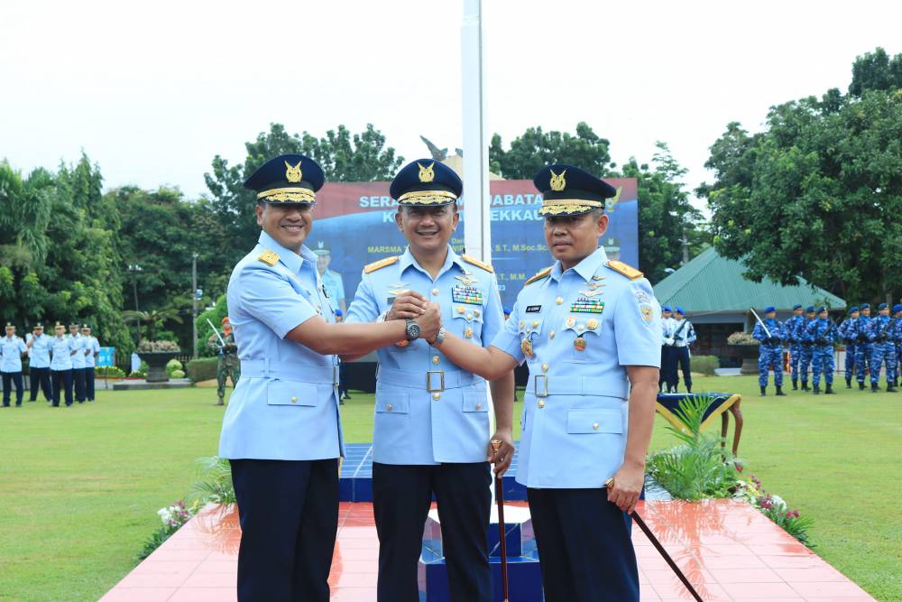 Selamat bertugas kepada Marsma TNI Ali Gusman (TN 1) sebagai Komandan Sekkau