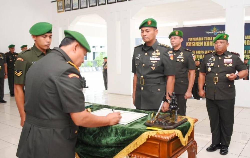 Letnan Kolonel Czi Ardianta Purwadhana (TN 6) jabat Komandan Kodim 0709/Kebumen