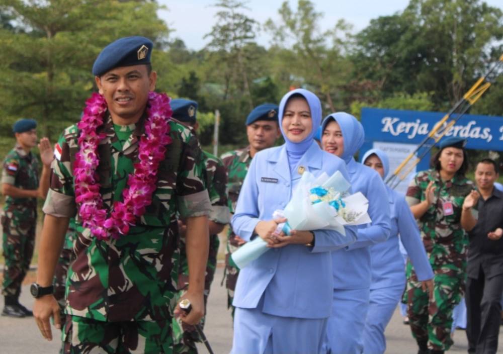 Letkol Pnb Betya Lukman Madyana (TN 6) resmi menjabat Komandan Lanud Hang Nadim Batam
