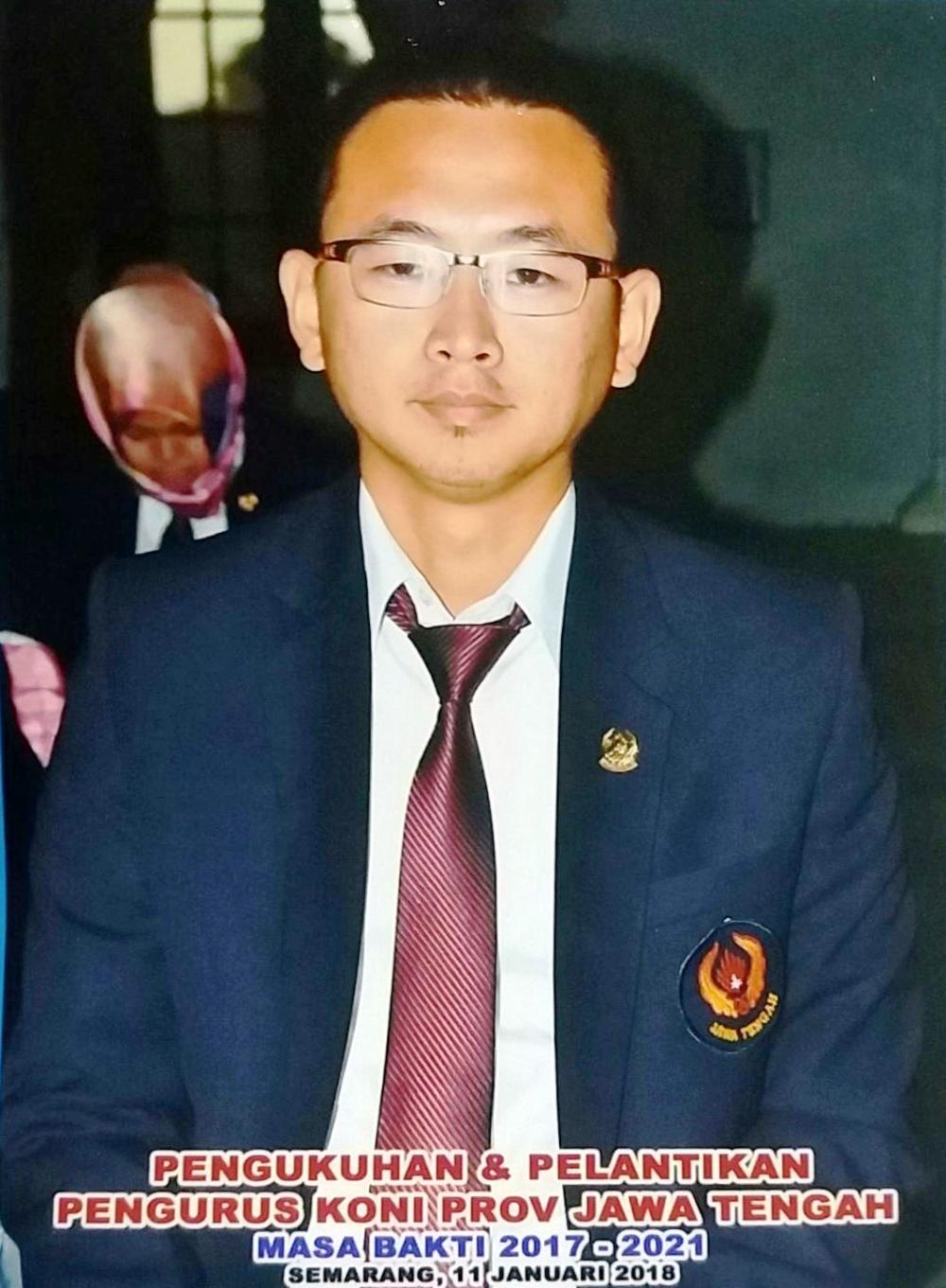 Erlangga Ardianza Wibowo, ST (TN 16) - Sekretaris PORSEROSI (Persatuan Olahraga Sepatu Roda Seluruh Indonesia) KONI Jawa Tengah