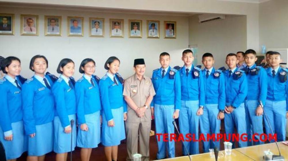 Herman HN Terima Kunjungan Siswa-Siswi SMA Taruna Nusantara