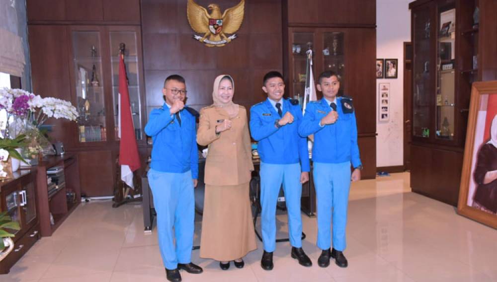 Ditemui Siswa SMA Taruna Nusantara, Dewanti Rumpoko Tebarkan Spirit Kebangsaan