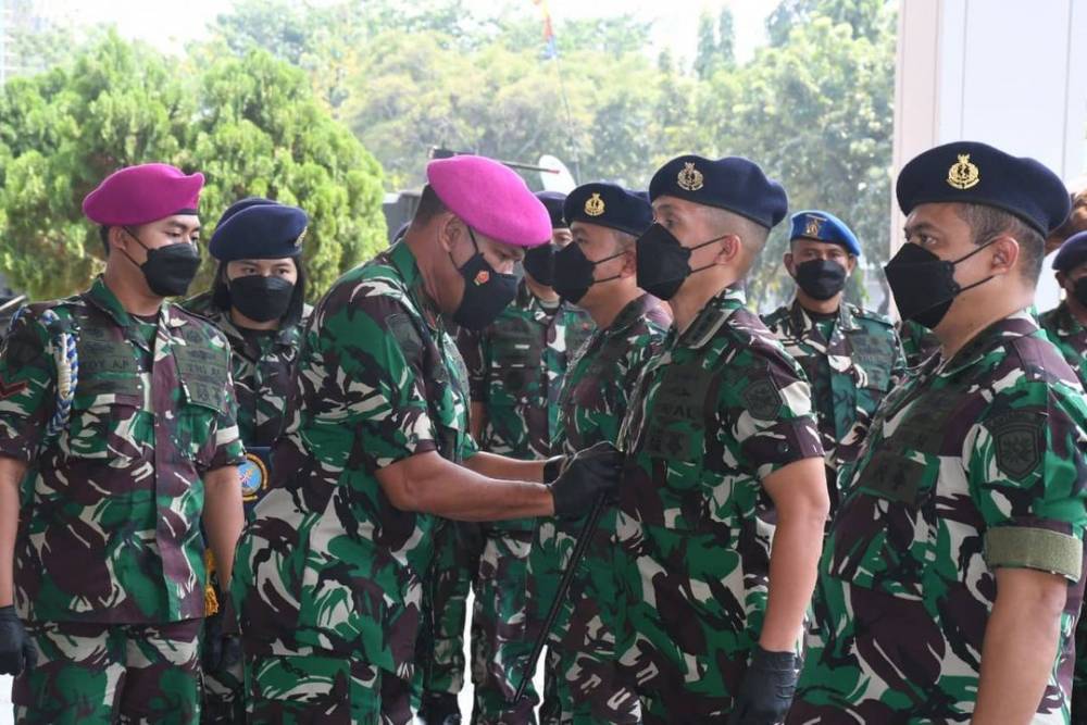 Kolonel Laut (T) Yusa Adi Hartanto (TN 4) dilantik sebagai Aslog Danlantamal III Jakarta