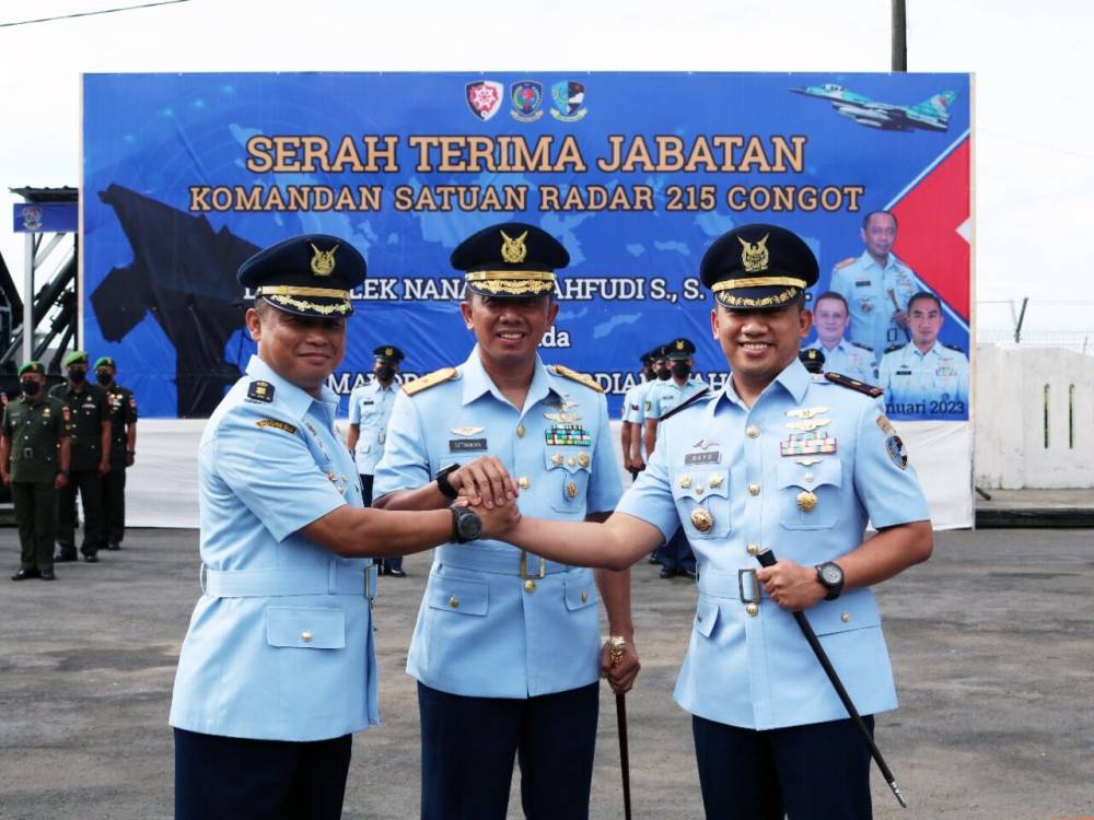 Selamat bertugas kepada Mayor Lek Bayu Ardiansyah (TN-8) sebagai Komandan Satuan Radar 215 Congot Kulon Progo