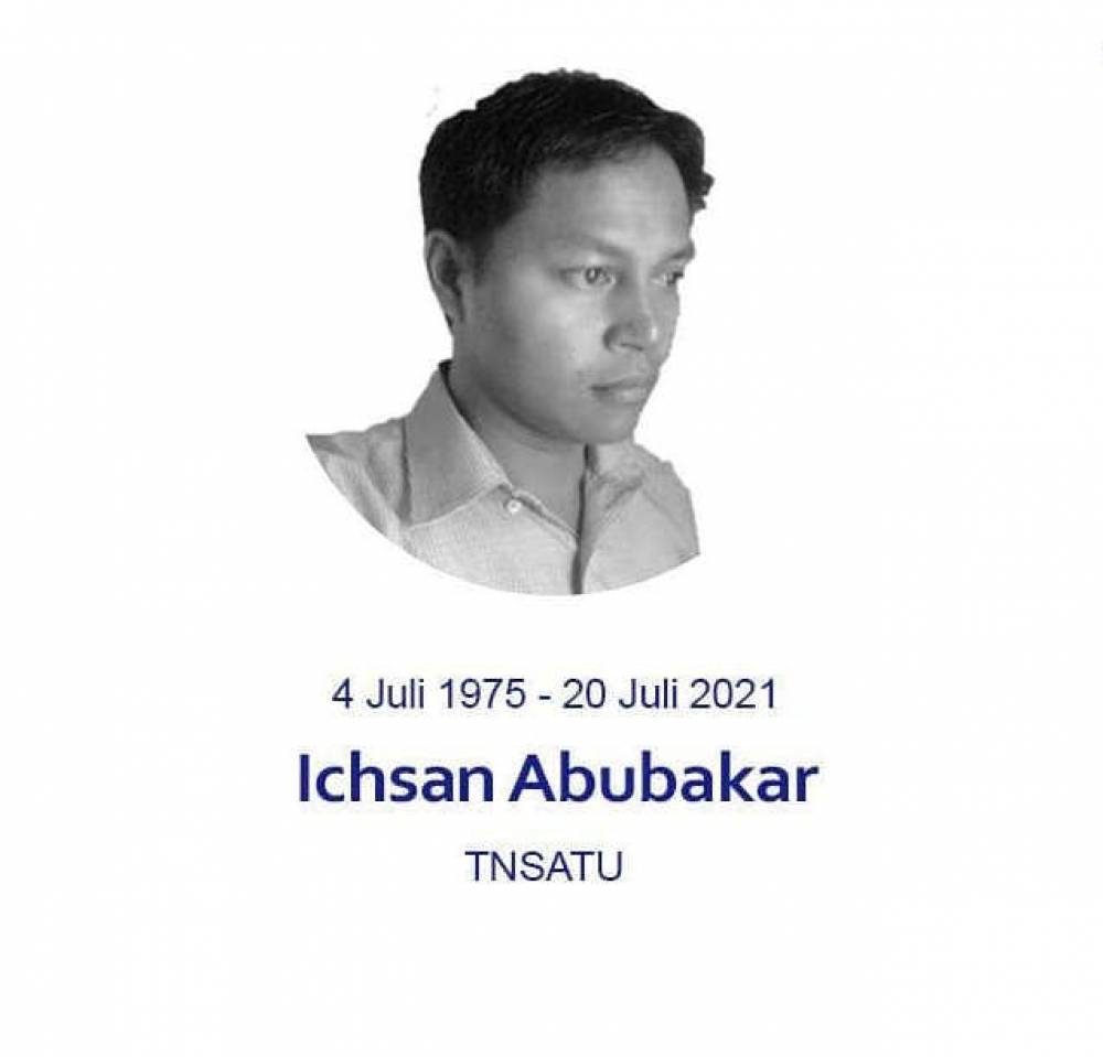 Berita Duka : Ichsan Abubakar (TN 1)