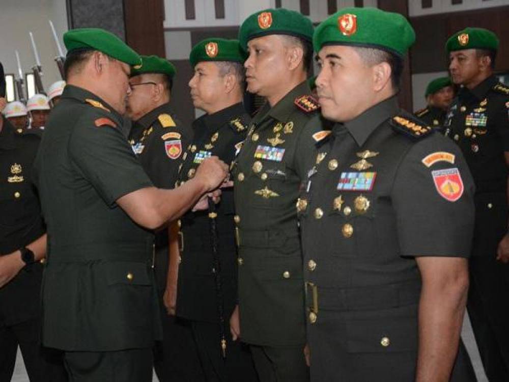 Danrem 071/Wijayakusuma dijabat Kolonel Muhammad Andhy Kusuma (TN 2), Asintel Kasdam dijabat Kolonel Bram Pramudya (TN 4)