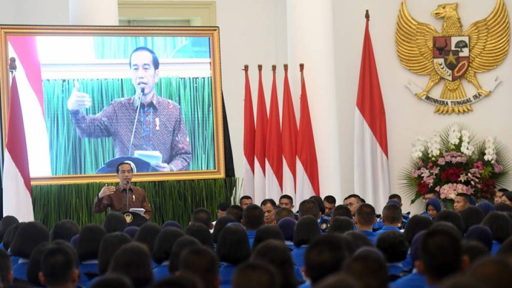 Presiden mengabsen siswa Taruna Nusantara dari Sabang-Merauke ingatkan persatuan