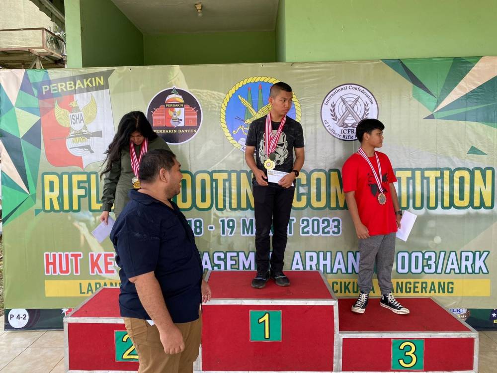 Siswa Afif Damar Wicaksono raih Juara Umum Kejuaran Menembak
