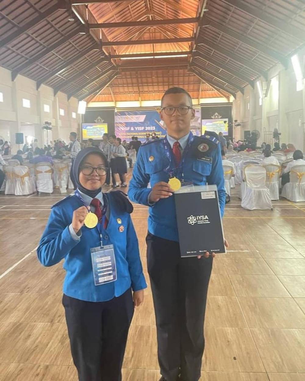 Gold Medal 2023 Youth International Science Fair