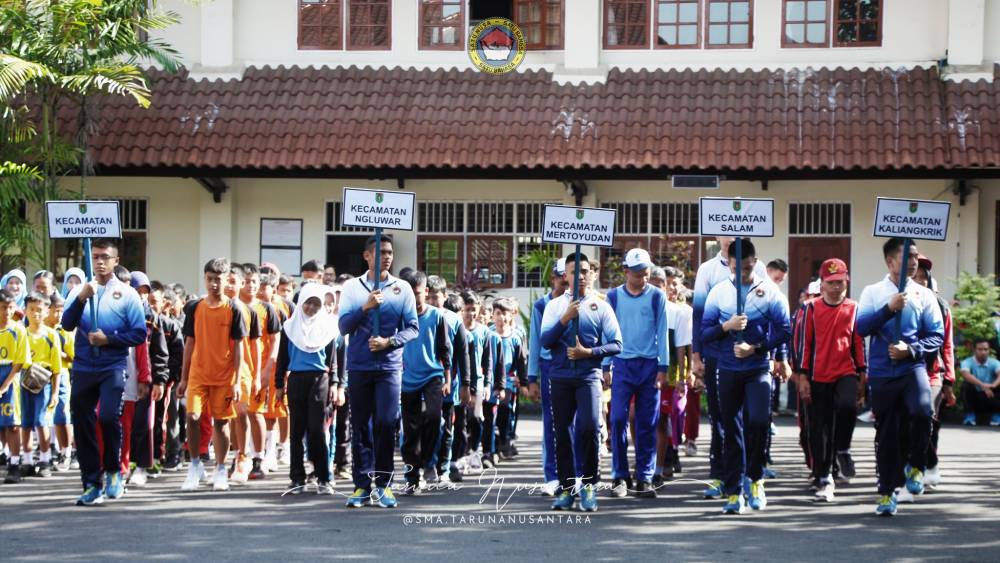 Upacara Pembukaan Pekan Olahraga Pelajar Daerah 2024 Kabupaten Magelang