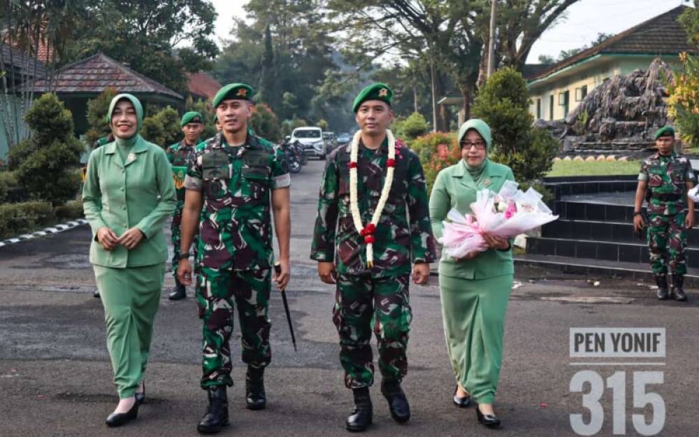 Letkol Inf. Raden Aldi Wibisono (TN 9) jabat Komandan Yonif 315/Garuda