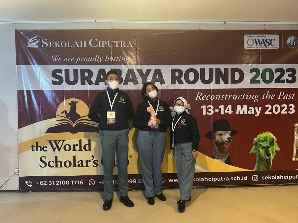 7 Medali Emas dan 9 Medali Perak Di World Scholar’s Cup Surabaya Regional Round 2023