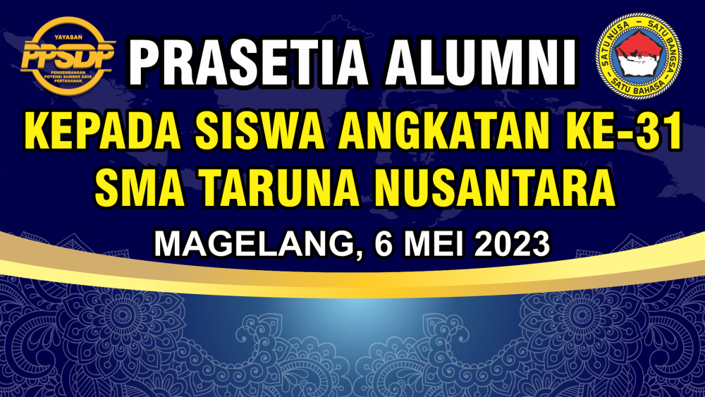 Live Streaming Prasetya Alumni Siswa Angkatan Ke-31