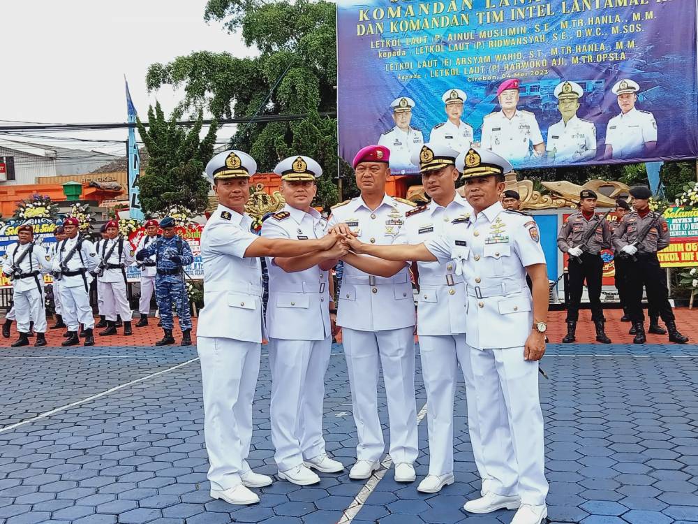 Letkol Laut (P) Ridwansyah (TN7) jabat Komandan Lanal Cirebon