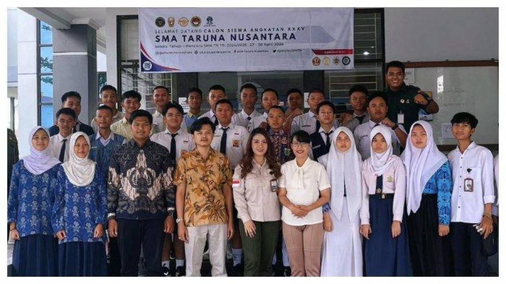 SMA Taruna Nusantara Gandeng UT Palangkaraya Seleksi Tahap II Calon Siswa Baru Angkatan 2024/2025
