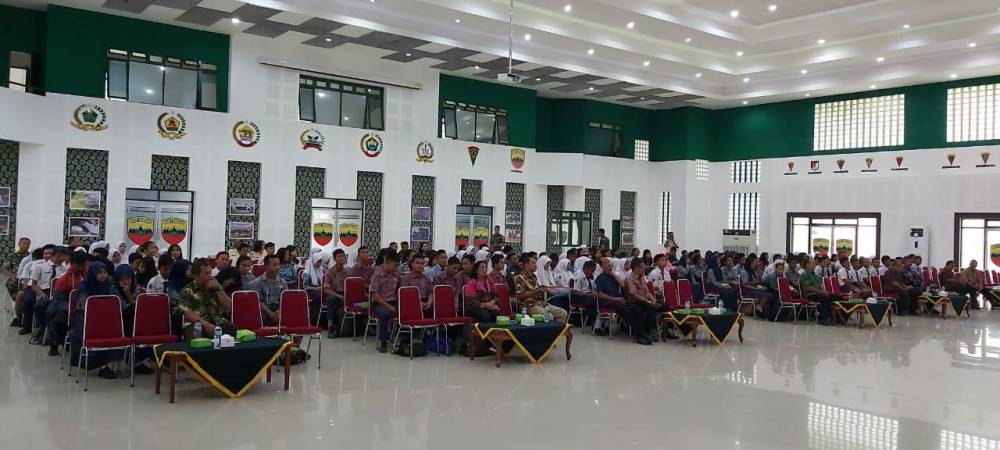 Sosialisasi SMA TN di Kodam I/ Bukit Barisan, Medan - Sumatra Utara