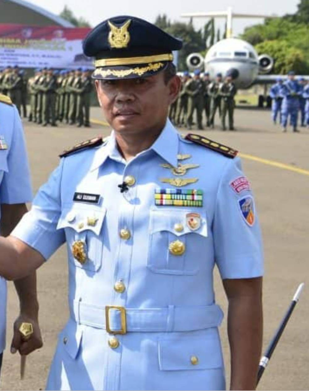 Kolonel Pnb Ali Gusman (TN 1) promosi Dirlat Kodiklatau dengan pangkat Marsekal Pertama TNI