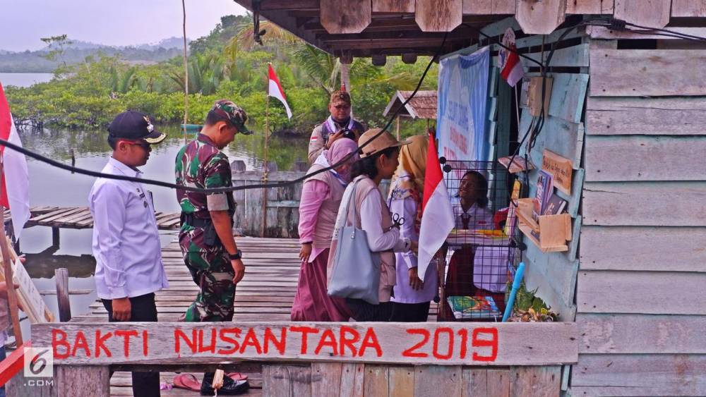 Bakti Nusantara 2019, Ketika Bekas Gudang Bensin Disulap Jadi Taman Bacaan Masyarakat