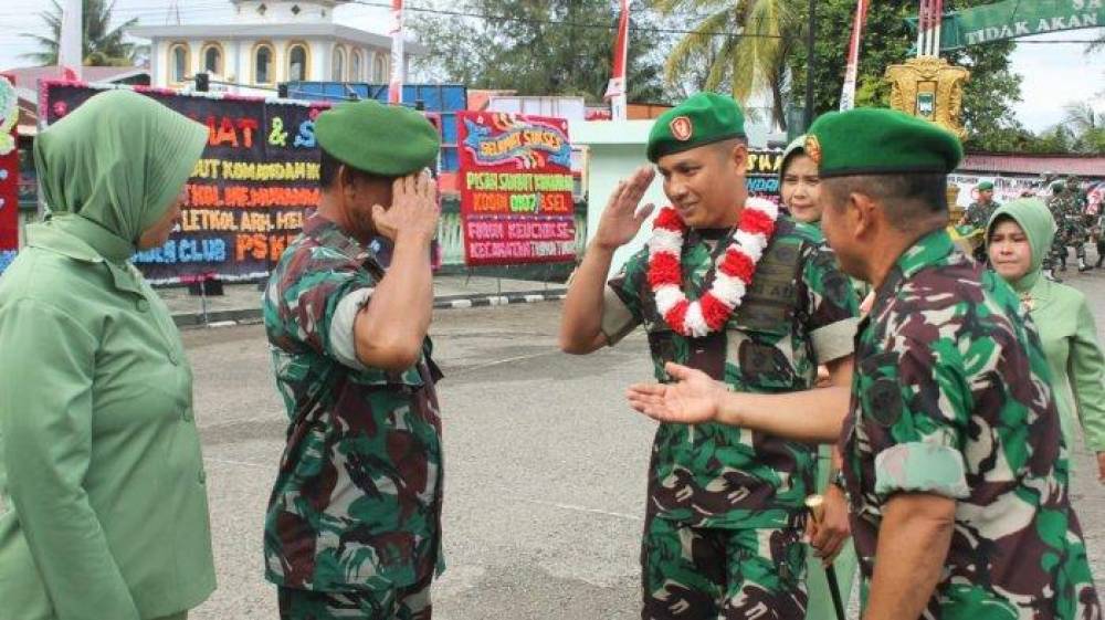 Letkol Arh Helmy Ariansyah S.E. (TN 8) jabat Komandan Kodim 0107/Aceh Selatan