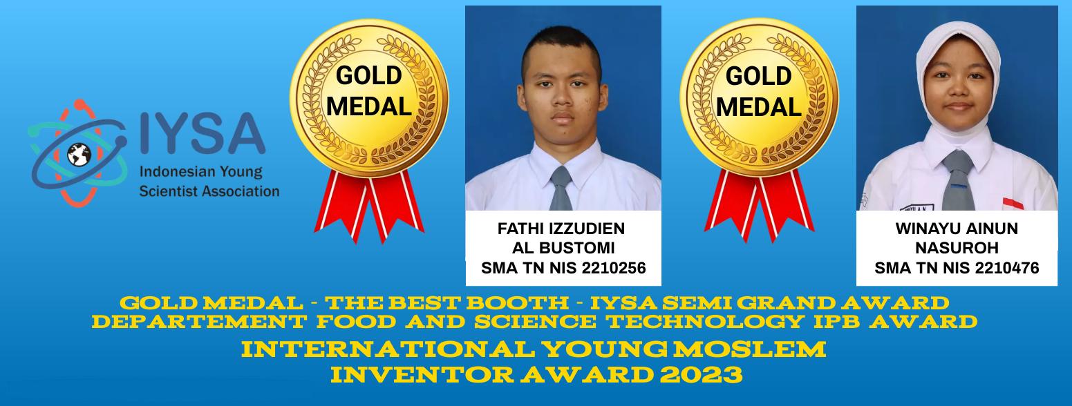 Gold Medal - The Best Booth - IYSA Semi Grand Award